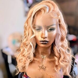 STRAWBERRY BLONDE LACE FRONTAL WIG
